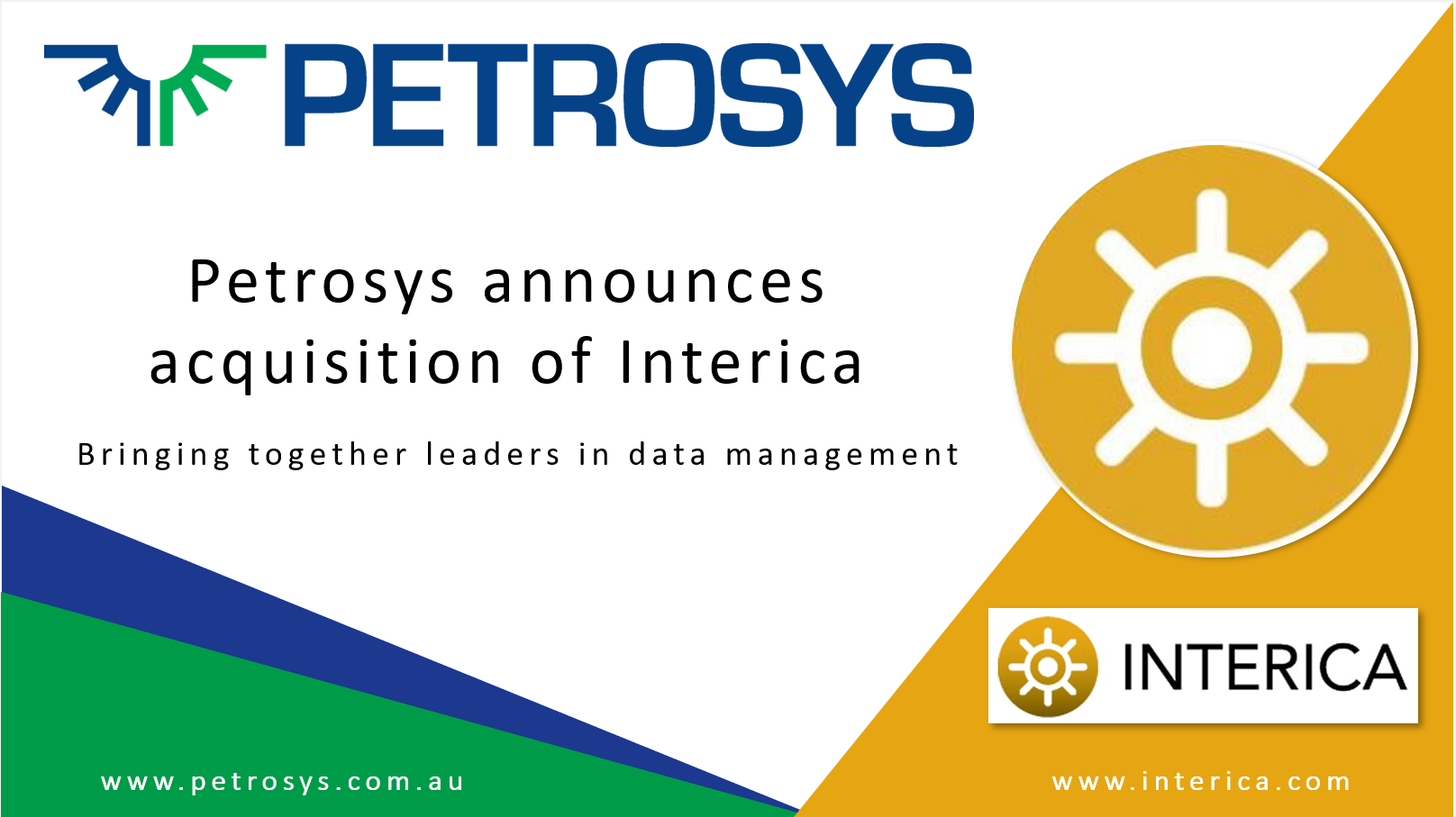 Petrosys announces acquisition of Interica