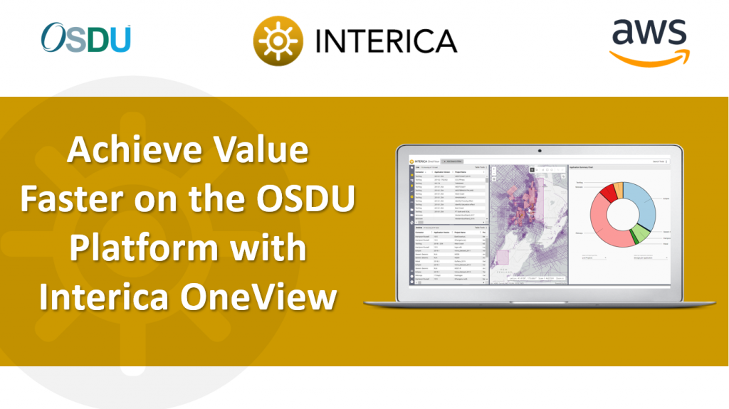 Interica OneView AWS and OSDU Data Platform
