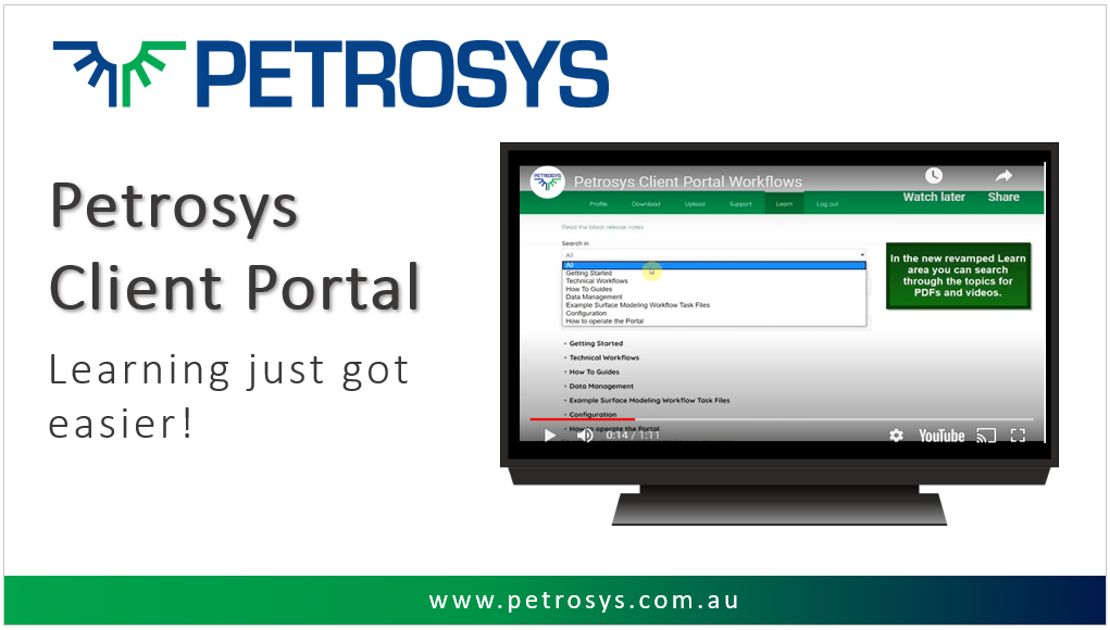 Petrosys Client Portal