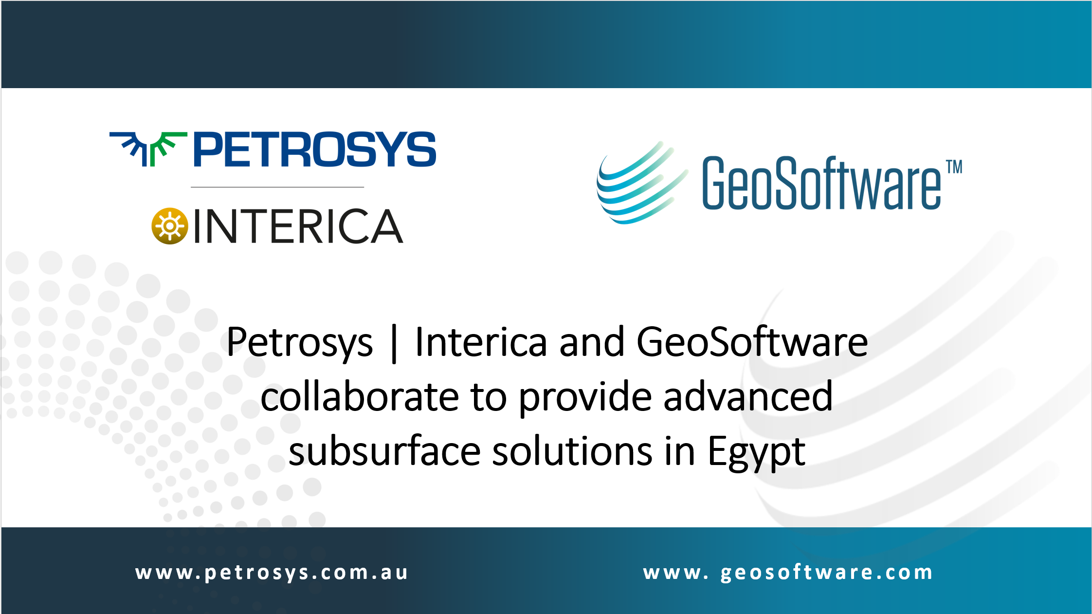 Petrosys and GeoSoftware collaboration