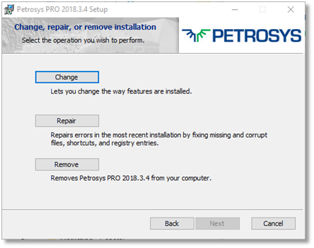 Petrosys PRO Installer