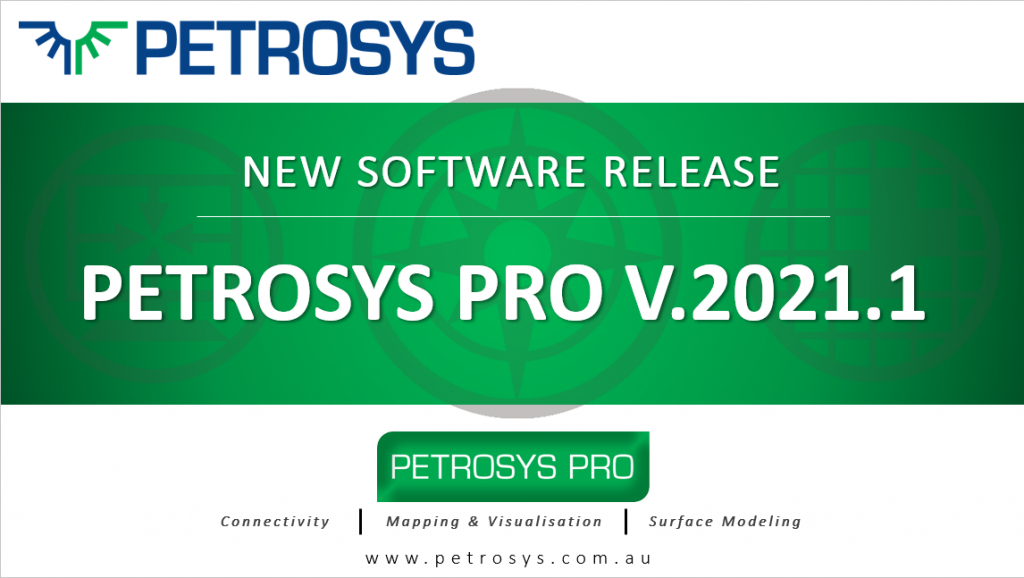 New software release Petrosys PRO 2021.1