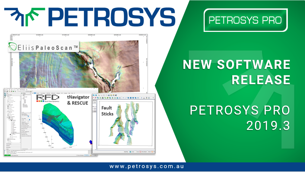 New Software Release Petrosys PRO 2019.3