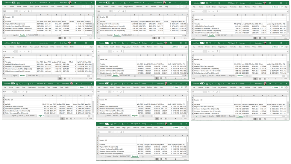 REP managing spreadsheets 