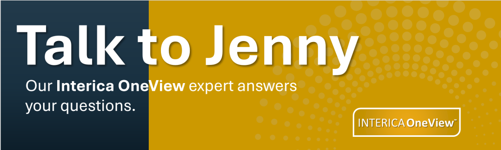 Talk to Jenny - Interica OneView Expert