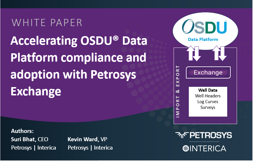 Petrosys Exchange - data exchange for operating companies and veondors