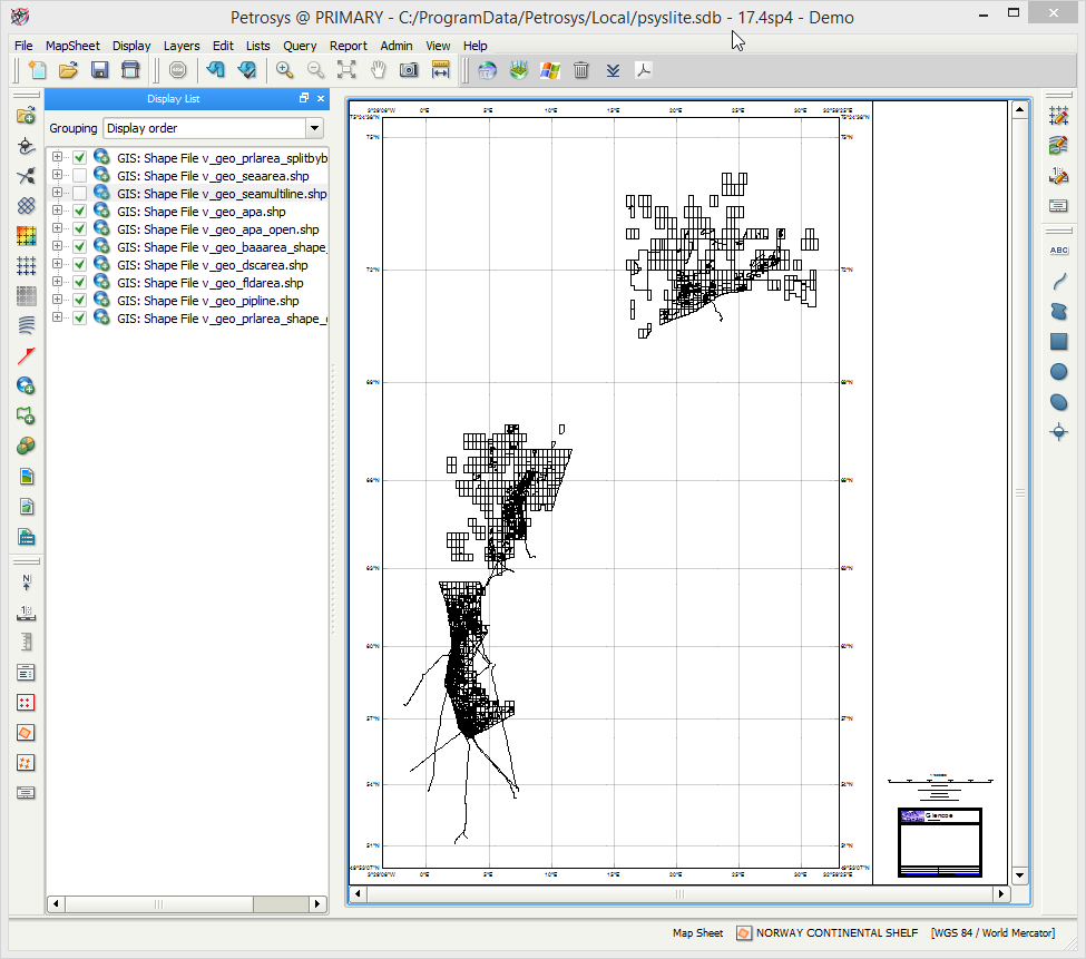 Dynamic Mapsheet