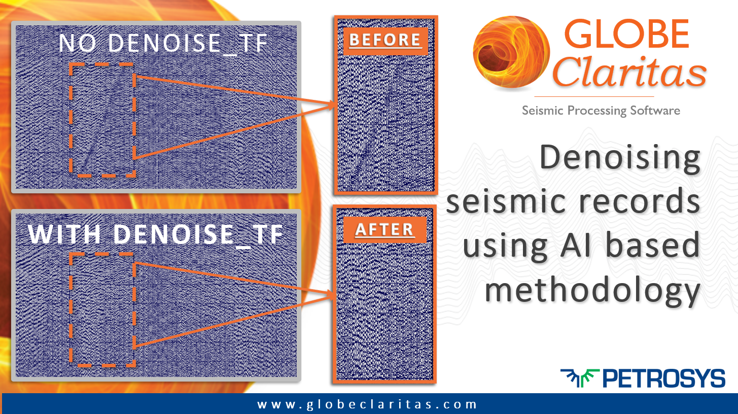 GLOBEClaritas Denoising Seismic 