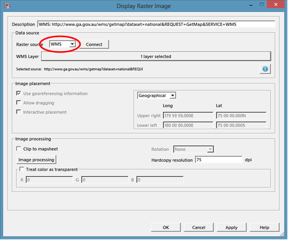 Display Raster Image