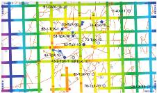 Add 3D interpreted seismic from Petrel as a ribbon map layer