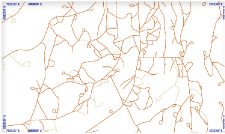Display roads from an ArcSDE GIS database