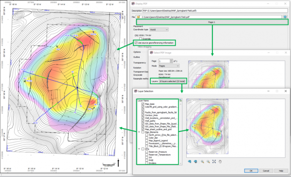 Georeferenced pdfs