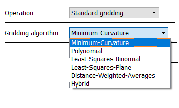 Gridding Algorithms / operations