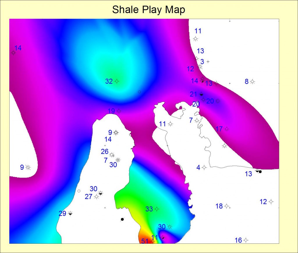 Analysing unconventional gas plays for volumetric assessment.