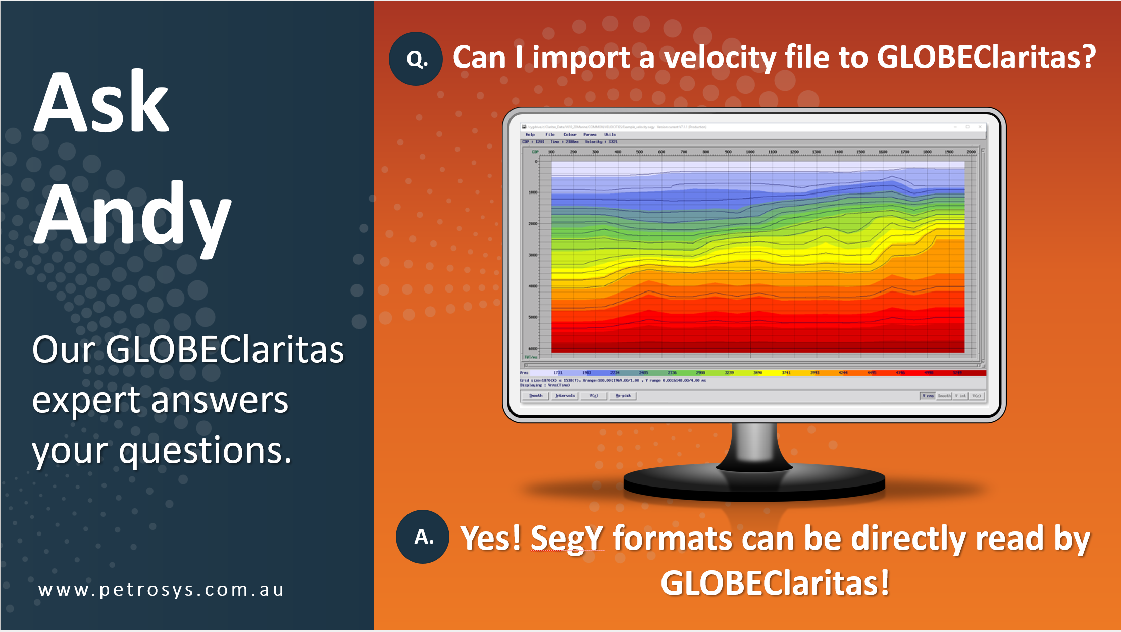Ask Andy - Velocity files