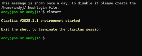 Claritas on Ubuntu