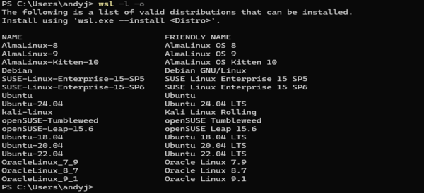 Claritas Install WSL
