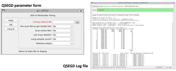 QSEGD parameters 