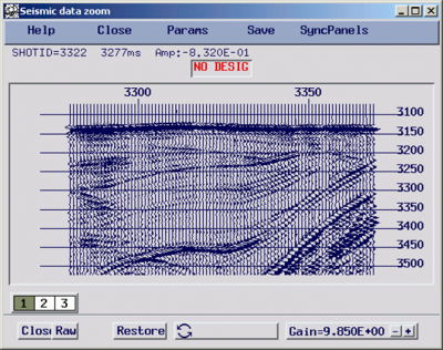 seismic data zoom